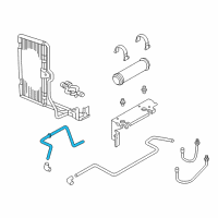 OEM 1995 Dodge Ram 2500 Tube-Oil Cooler Diagram - 4429285