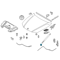 OEM BMW 135i Ball Pin Diagram - 07-14-7-129-401