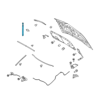 OEM Lincoln MKT Lift Cylinder Diagram - AE9Z-16C826-B