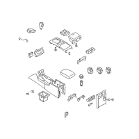 OEM 2009 Infiniti FX50 Harness Assy-Lamp Unit Diagram - 96997-1CD0A