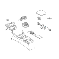 OEM Toyota Highlander Bulb Diagram - 90981-11014