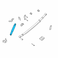 OEM 2006 Nissan Frontier ABSORBER Kit - Shock, Rear Diagram - E6200-ZL60A