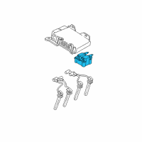 OEM 2006 Dodge Caravan Ignition Coil Diagram - 4609103AC