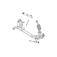 OEM 2011 Nissan Sentra Nut Diagram - 01223-N001U