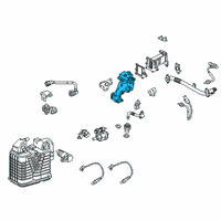 OEM Chevrolet Malibu Valve Asm-EGR Diagram - 55581604