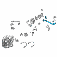 OEM Chevrolet EGR Pipe Diagram - 55494203