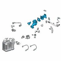 OEM 2016 Chevrolet Malibu Cooler Diagram - 55508011