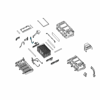 OEM 2009 Lexus LS600h Cable, Hybrid Battery Main, NO.2 Diagram - G92U1-50010