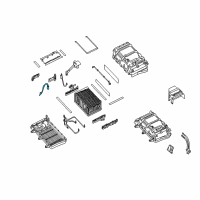 OEM Lexus LS600h Cable, Hybrid Battery Main, No.1 Diagram - G92T1-50010