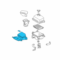 OEM Toyota Camry Air Inlet Diagram - 17750-0V031