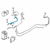 OEM BMW 530e xDrive PRESSURE HOSE ASSY COMPRESSO Diagram - 64-53-9-109-971