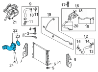 OEM Kia K5 Fitting Assembly-Water I Diagram - 256312M800