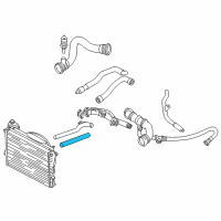 OEM 2000 BMW 750iL Pipe Diagram - 11-51-1-736-502