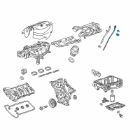 OEM Buick LaCrosse Dipstick Diagram - 12664600