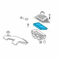 OEM 2021 BMW X2 AIR FILTER ELEMENT Diagram - 13-71-8-480-931