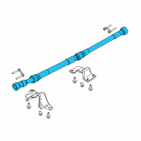 OEM Ford Focus Drive Shaft Diagram - G1FZ-4R602-C