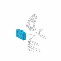 OEM 2002 Dodge Ram 1500 Module-Transmission Control Diagram - R6028585AC