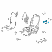 OEM Acura TLX Msc Switch Un (Sandstorm) Diagram - 81650-TZ3-A12ZA