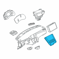 OEM 2021 Infiniti QX50 Switch Assy-Preset Diagram - 25391-5NA2E