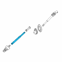 OEM 2018 Cadillac CTS Intermed Shaft Diagram - 20903239