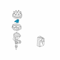 OEM Mercury Colony Park Rotor Diagram - E6TZ-12200-F