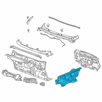 OEM 2020 Buick Envision Insulator Diagram - 23274004