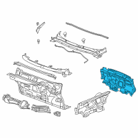 OEM 2016 Buick Envision Insulator Diagram - 23238700