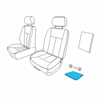 OEM Dodge Dakota Pad-Heater Diagram - 5000048AB