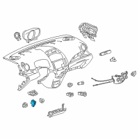 OEM Chevrolet Spark Headlamp Dimmer Switch Diagram - 95972697