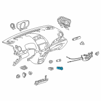 OEM 2014 Chevrolet Spark EV Seat Heat Switch Diagram - 95208034