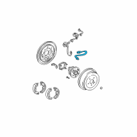 OEM 2003 Toyota Sienna Brake Hose Diagram - 90080-44074