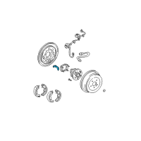 OEM Toyota Sienna Mount Bracket Diagram - 42173-45010