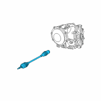 OEM 2005 Chevrolet Corvette Axle Assembly Diagram - 25941372