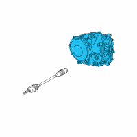 OEM Cadillac XLR Differential Carrier Assembly (2.93 Ratio) Diagram - 24234596