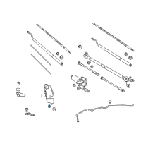 OEM Nissan Sensor Assembly - Washer Tank Diagram - 28911-EZ00A