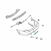 OEM 2006 Lincoln Zephyr Reflector Diagram - 6H6Z-15A448-AAPTM