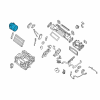 OEM Nissan Sentra Motor Assembly - Blower Diagram - 27226-3SG0A