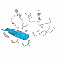 OEM Buick Rendezvous Tank Asm-Fuel Diagram - 10346662