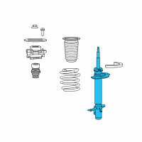 OEM 2019 Ram ProMaster City *STRUT-FRONTSUSPENSION Diagram - 68270280AA