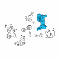 OEM 2012 Scion iQ Front Insulator Diagram - 12372-47060