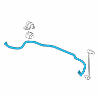 OEM 2009 Chevrolet Malibu Stabilizer Bar Diagram - 20841712