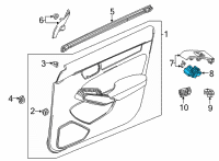 OEM 2022 Honda Civic SWITCH ASSY Diagram - 35750-T20-A11