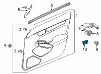 OEM Honda SWITCH ASSY-, TRUNK Diagram - 35800-T20-A01