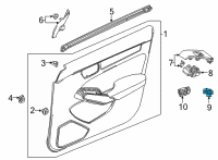 OEM 2022 Honda Civic SWITCH ASSY Diagram - 35190-T20-A21