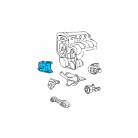 OEM Pontiac Sunfire Front Mount Diagram - 22697409