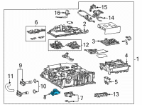 OEM 2021 Toyota Mirai Junction Block Diagram - G9A60-62010