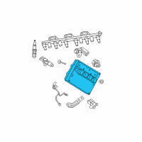 OEM 2008 Jeep Grand Cherokee Powertrain Control Generic Module Diagram - R5150302AC