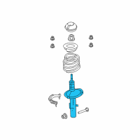 OEM 2012 Ford Taurus Strut Diagram - AG1Z-18124-G