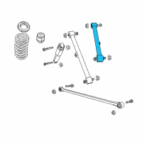 OEM 2012 Ram 1500 Upper Control Arm Diagram - 52855800AF