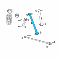 OEM 2010 Dodge Ram 1500 Lower Control Arm Diagram - 52855801AH